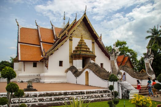 NAN,THAILAND - JULY 19,2016  :   wat phumin temple,nan,thailand