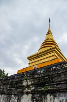 NAN,THAILAND - JULY 19,2016  :   Wat phra that chang kham,NAN,THAILAND