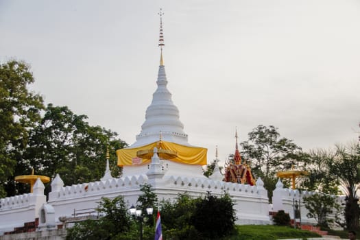 NAN,THAILAND - JULY 19,2016  : Wat phra that kao noi