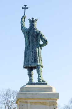The Monument of Stefan cel Mare in Chisinau, Moldova