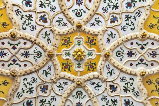 Ceiling of Museum of Applied arts in Budapest, Hungary