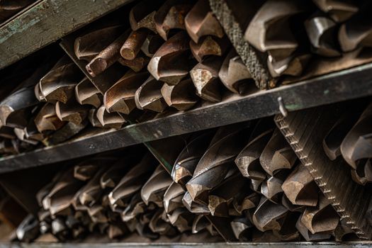 shot in abandoned ironworks workshop in Poland