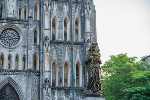 St Joseph's Cathedral is a old church in Vietnam. Its a late 19th-century Gothic Revival Neo-Gothic style church that serves as the cathedral of the Roman Catholic Archdiocese in OLD QUARTER CITY.