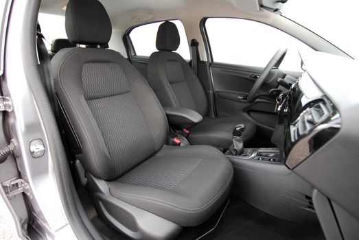 Front seats of a modern passenger car