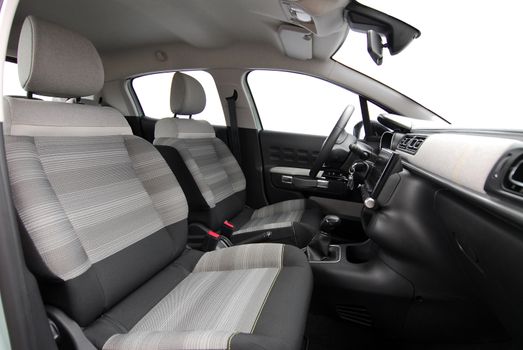 Front seats of a modern passenger car