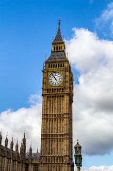 Big Ben and Houses of parliament, London, UK