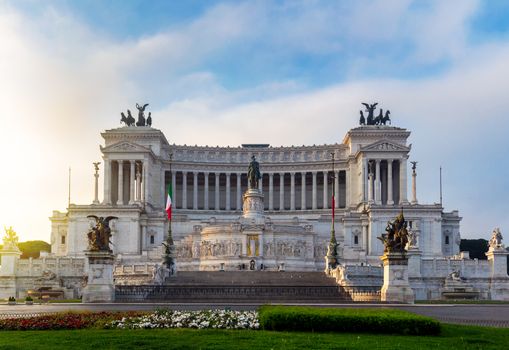 Altar of the Fatherland, Altare della Patria, also known as the National Monument to Victor Emmanuel II, Rome Italy