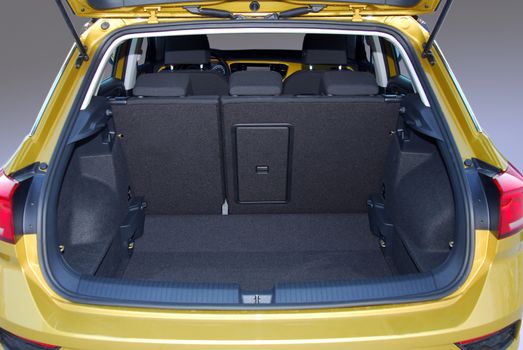 Empty trunk of the suv