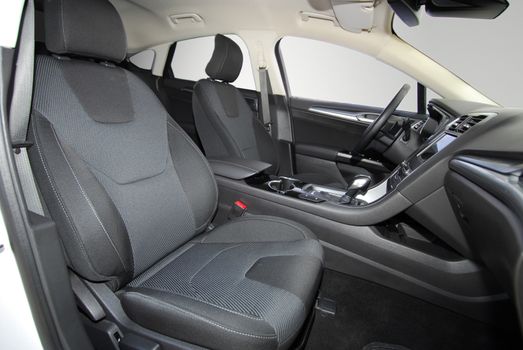 Front seats of a modern passenger car