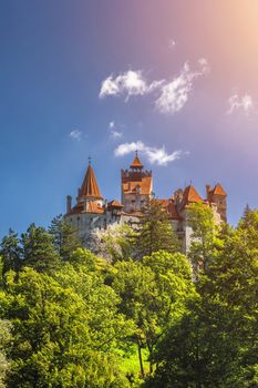 Bran (Dracula) historical castle of Transylvania, in Brasov region, Romania, Europe