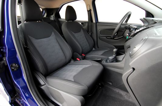 Front seats of a modern passenger car