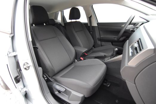 Front seats of a modern passenger car