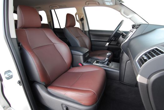 Front seats of a modern passenger car