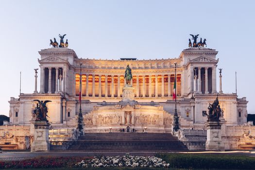 Altar of the Fatherland, Altare della Patria, also known as the National Monument to Victor Emmanuel II, Rome Italy