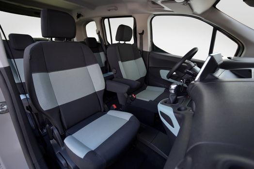 Front seats of a modern passenger car