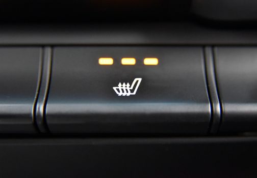 switch to activate the heater in the car seats