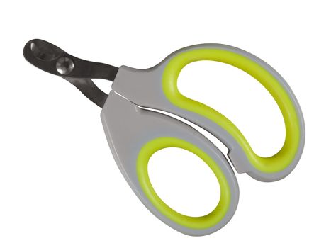 Claw clippers isolated on white. Clipping Path included.