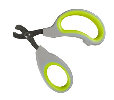 Claw clippers isolated on white. Clipping Path included.