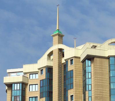 ALMATY, KAZAKHSTAN - MARCH 21, 2017: Multi-storey residential complex "Capital Center" is located in the historic city of Almaty. The complex is composed of three 23-storey buildings.

Almaty, Kazakhstan - March 21, 2017: Multi-storey residential complex "Capital Center" is located in the historic city of Almaty. The complex is composed of three 23-storey buildings.