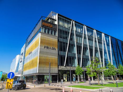 ALMATY, KAZAKHSTAN - MAY 12, 2017: Shopping Center Esentai Mall. It is one of buildings of the complex Business Centre of Esentai Tower in Almaty, Kazakhstan

Almaty, Kazakhstan - May 12, 2017: Shopping Center Esentai Mall. It is one of buildings of the complex Business Centre of Esentai Tower in Almaty, Kazakhstan