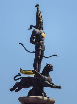ALMATY, KAZAKHSTAN - APRIL 26, 2017: Monument of Independence of Kazakhstan. Monument was inaugurated on Republic Square December 16, 1996.

Almaty, Kazakhstan - April 26, 2017: Monument of Independence of Kazakhstan. Monument was inaugurated on Republic Square December 16, 1996.