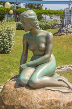 Rimini, Italy - June 13, 2017: Italy in miniature, a thematic park in Emilia Romagna. Was built Ivo Rambaldi in 1970