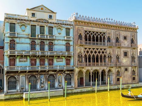 Rimini, Italy - June 13, 2017: Italy in miniature, a thematic park in Emilia Romagna. Was built Ivo Rambaldi in 1970