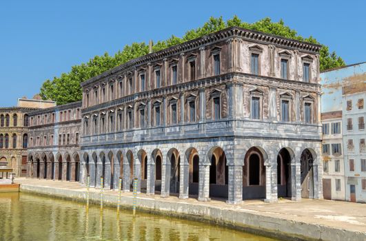 Rimini, Italy - June 13, 2017: Italy in miniature, a thematic park in Emilia Romagna. Was built Ivo Rambaldi in 1970