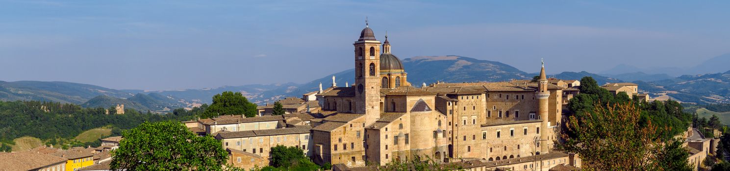 Palazzo Ducale in Urbino and surroundings, Marche, Italy