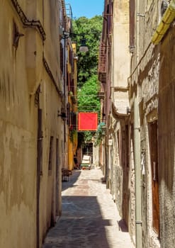 Architecture of old city in Venice, Italy.
