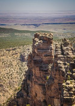 Beautiful Landscape of Grand Canyon north rim
