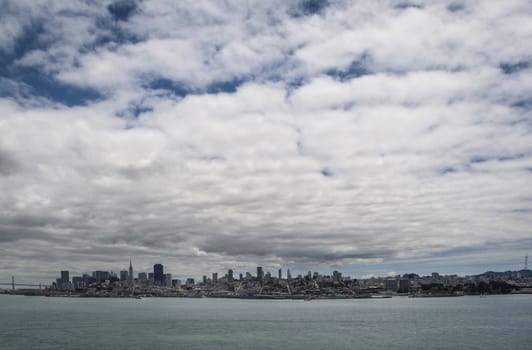 San Francisco City Downtown Skyline, California USA