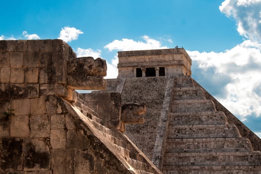 Mayan ruins in Chichen Itza, Mexico