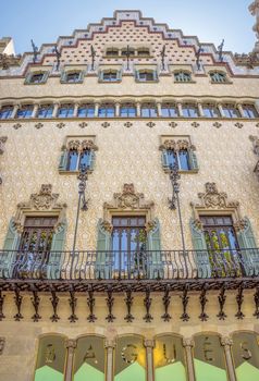 BARCELONA, SPAIN - JULY 5, 2016: The facade of the Casa Amatller designed by Josep Puig i Cadafalch

Barcelona, Spain - July 5, 2016: The facade of the Casa Amatller designed by Josep Puig i Cadafalch.