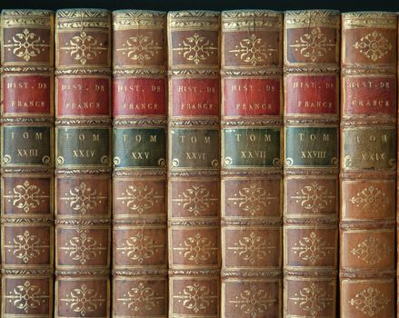 Old Books on a shelf