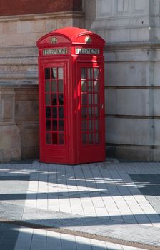An old London Telephone Box
