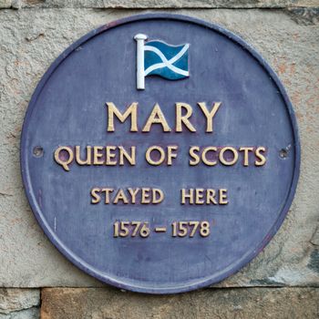 Plaque to commemorate Mary Queen of Scots stay in Buxton