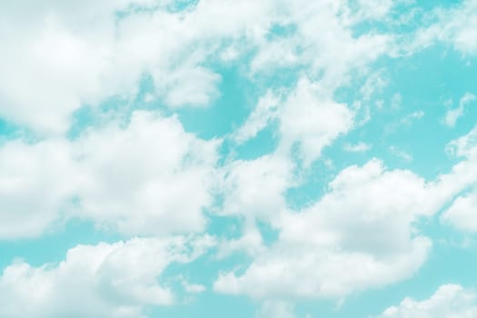 Copy space summer blue sky and white cloud abstract background.