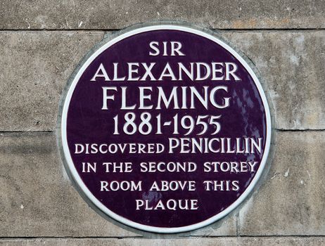 Alexander Fleming Plaque