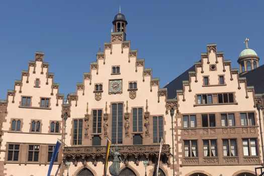 The Roemer at Roemerberg, Frankfurt's Town Hall and center of the Old Town.