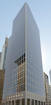 FRANKFURT AM MAIN, GERMANY - JULY 2, 2015: Skyscraper of Frankfurt am Main. Frankfurt is the fifth-largest city in Germany.

Frankfurt am Main, Germany - July 2, 2015: Skyscraper of Frankfurt am Main. Frankfurt is the fifth-largest city in Germany.