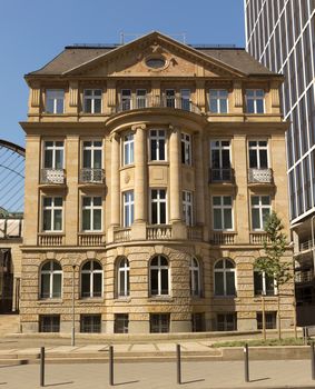Old architecture of Frankfurt am Main. Frankfurt is the fifth-largest city in Germany.