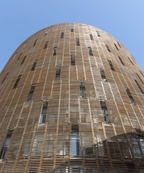 BARCELONA, SPAIN - JULY 4, 2015: Building of Biomedical Research Park (Parc de Recerca Biomedica) in Barcelona, Spain. With R&D budget of approx 80 million euros year and cutting-edge scientific equipment.

Barcelona, Spain - July 4, 2015: Building of Biomedical Research Park (Parc de Recerca Biomedica) in Barcelona, Spain. With R&D budget of approx 80 million euros year and cutting-edge scientific equipment.