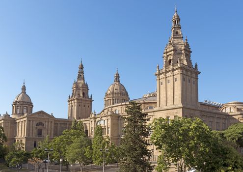 Catalan National Museum of Art in Barcelona, Spain.