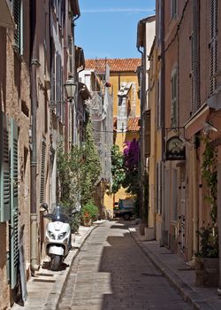 SAINT TROPEZ, FRANCE - JUNE 5, 2014: Architecture of Saint Tropez city in French Riviera, France.

Saint Tropez, France - June 5, 2014: Architecture of Saint Tropez city in French Riviera, France.