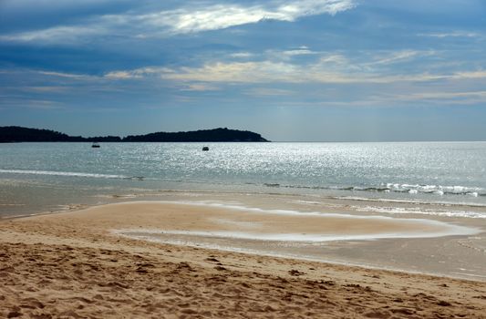 Sunrise on the coast of Koh Samui