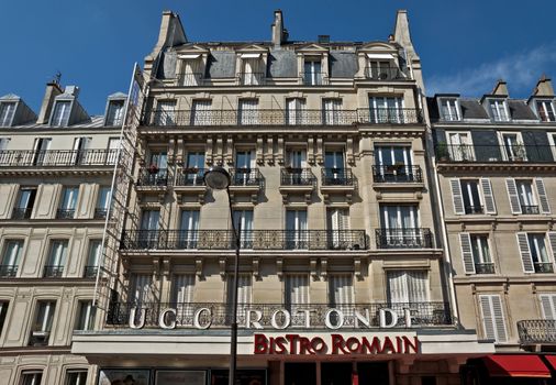 PARIS, FRANCE - JUNE 11, 2014: View of the parisian architecture.

Paris, France - June 11, 2014: View of the parisian architecture.