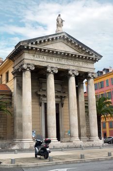 Basilica of Notre-Dame du Port, city of Nice, France