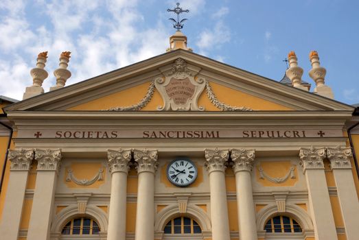 NICE, FRANCE - MAY 1: Architecture of buildings on May 1, 2013 in Nice, France.

Nice, France - May 1, 2013: Architecture of buildings in Nice, French Riviera. Architecture in the city is very different, here you can see both classical and modern architecture.