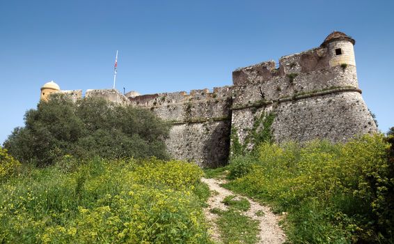 Old fortification - Fort du mont Alban, Nice, France